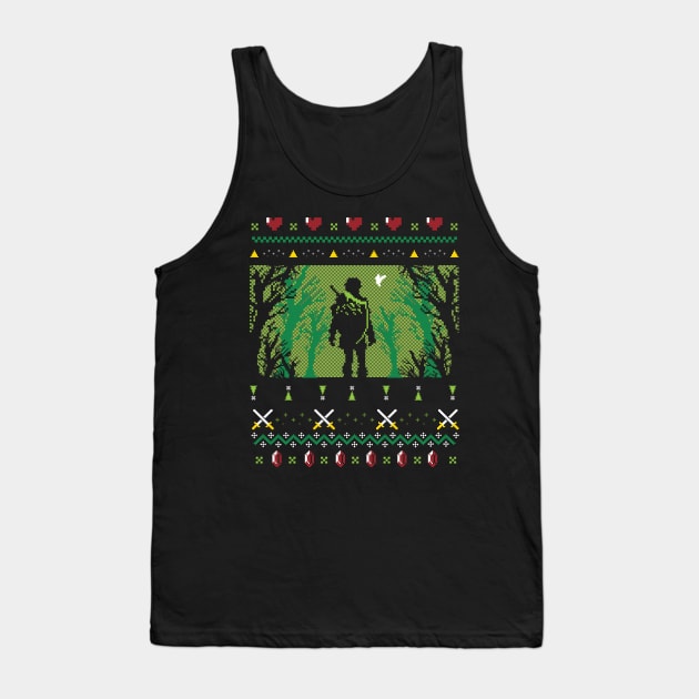 The Legend Ugly Sweater Tank Top by DANDINGEROZZ